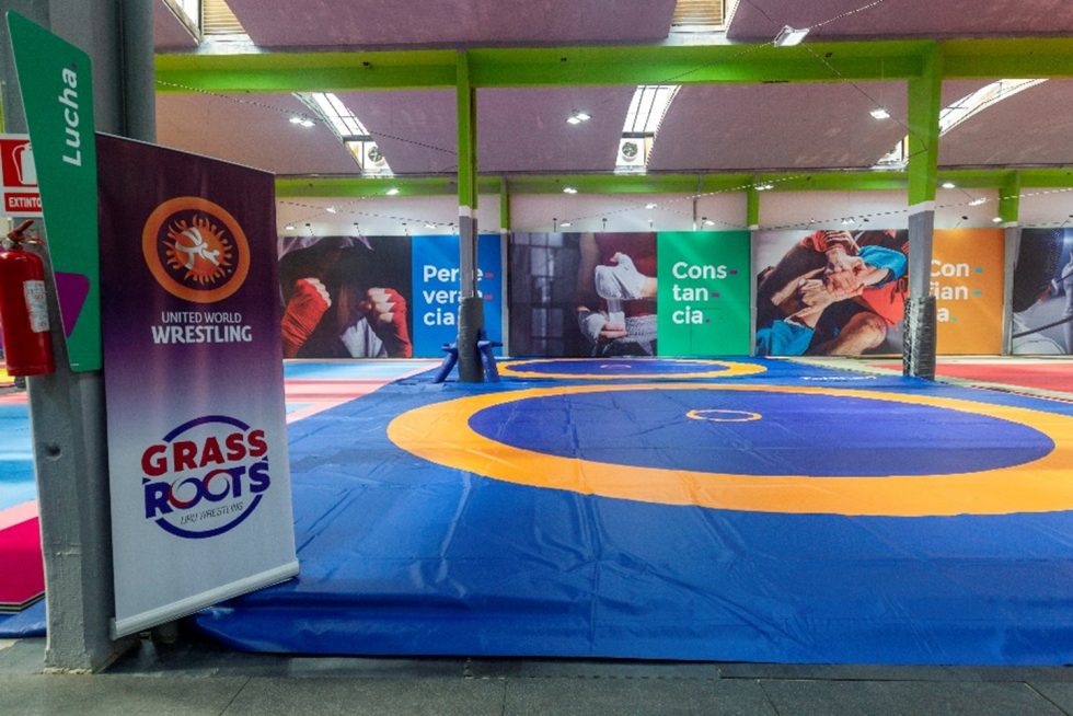 UWW Donates Wrestling Mats to Uruguay Academy United World Wrestling